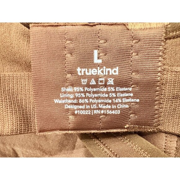 Truekind Daily Comfort Wireless Shaper Bra Brown W/ Bra Extender Size L NWT - Picture 6 of 6